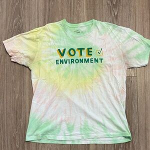 Parks Project Green Yellow Tie-Dye Tee